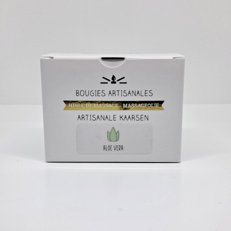 Bougie de massage Aloévera